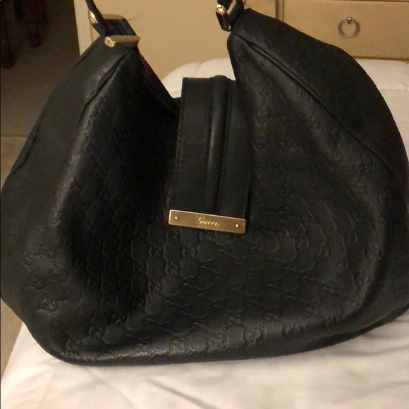 authentic GUCCI Guccissima Web Large Hobo - Picture 2 of 7